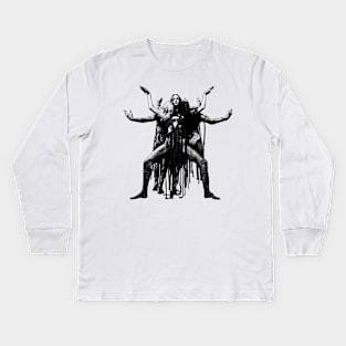 Suspiria Retro Kids Long Sleeve T-Shirt